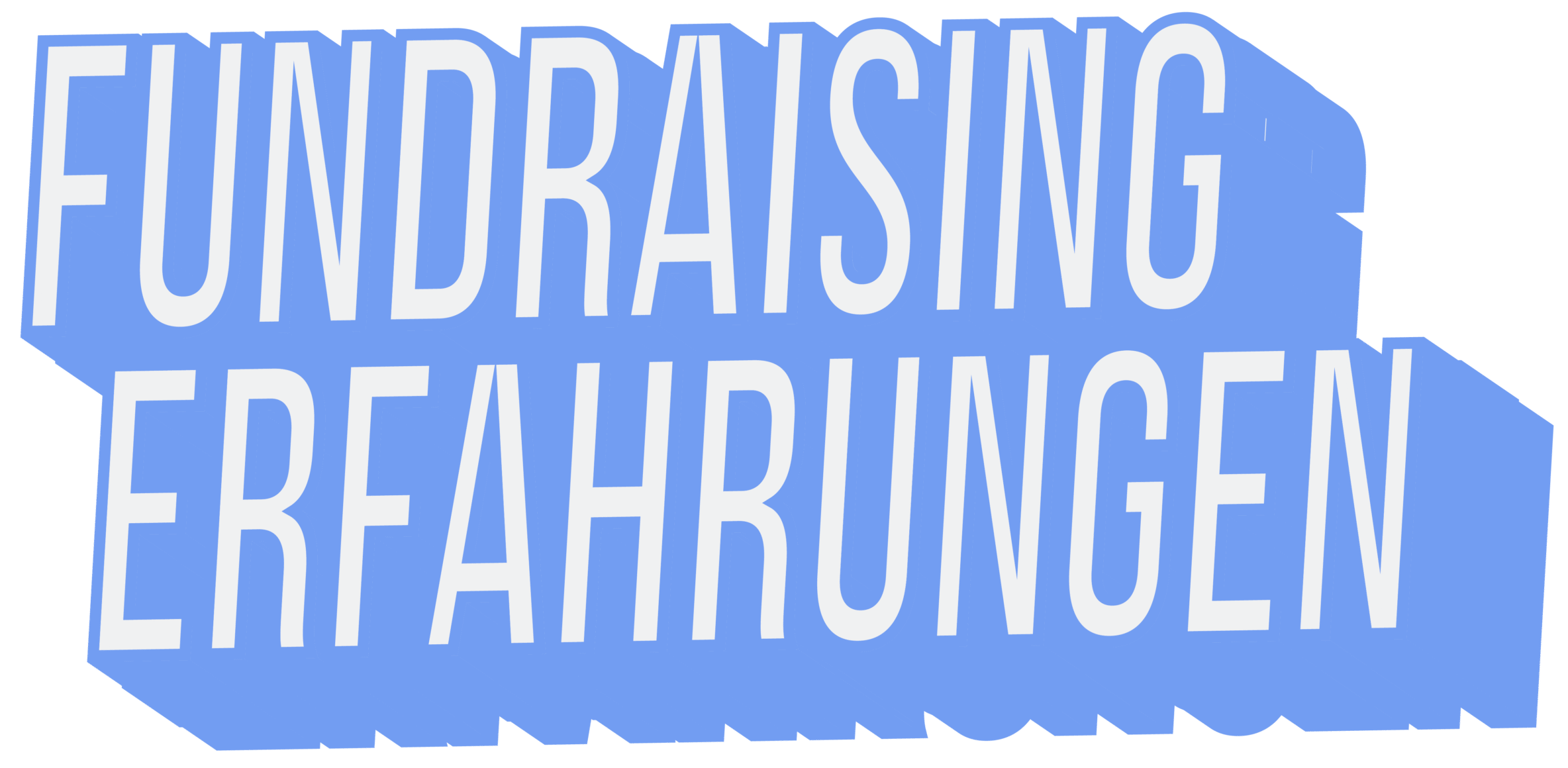Fundraising Erfahrungen